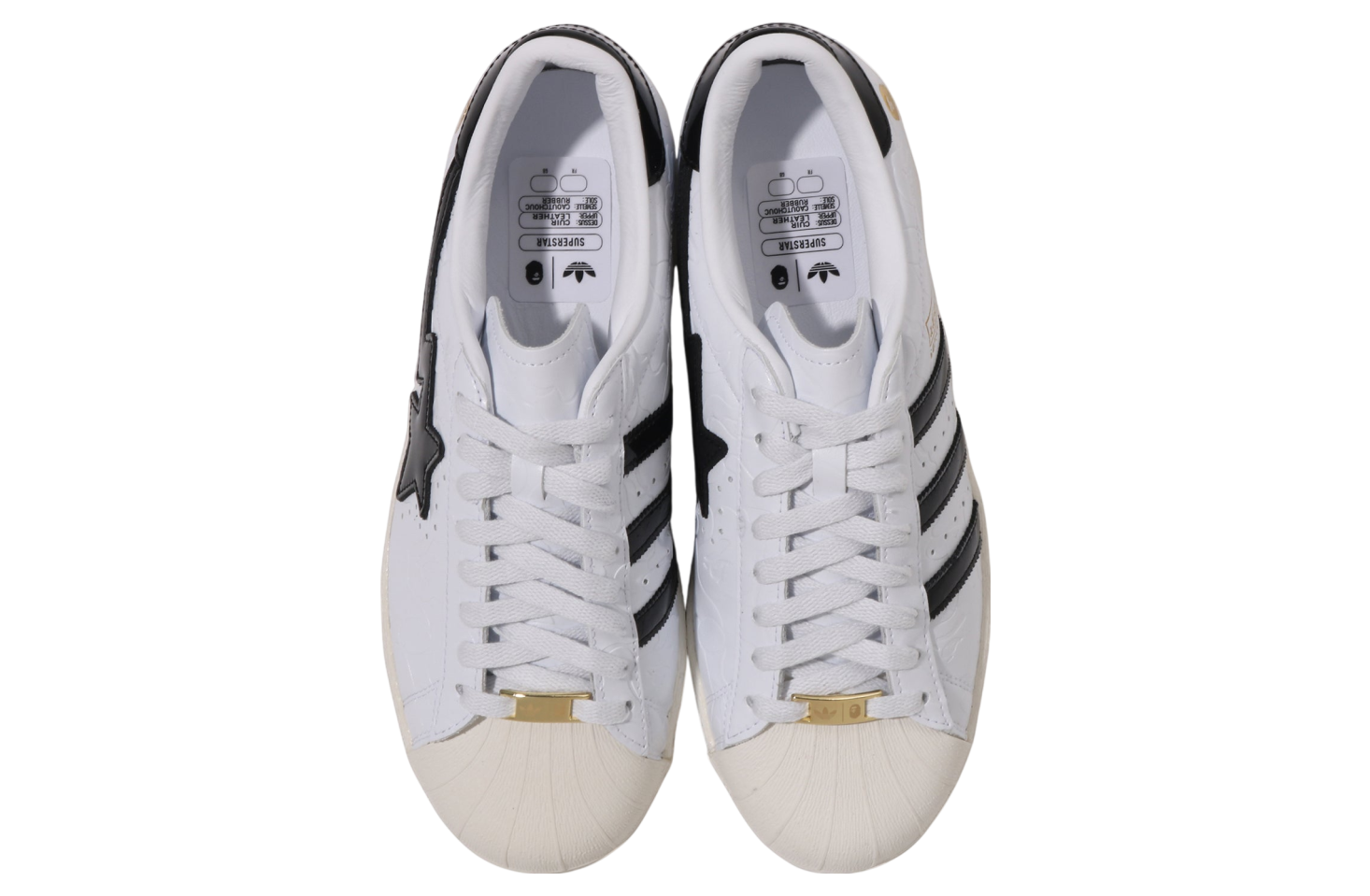 Bape X Adidas White