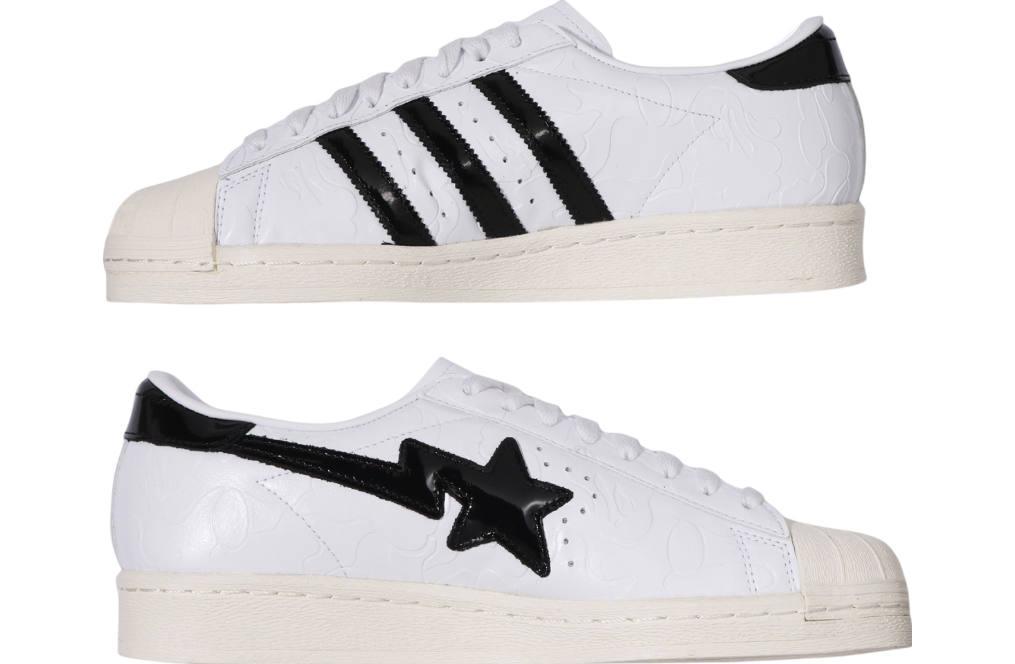 Bape X Adidas White