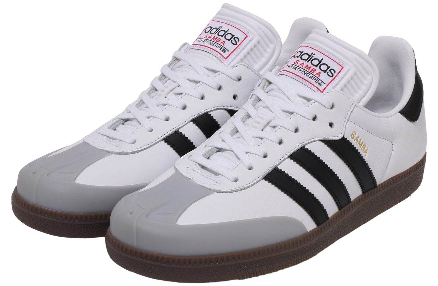 Bape X Adidas White / Black / White