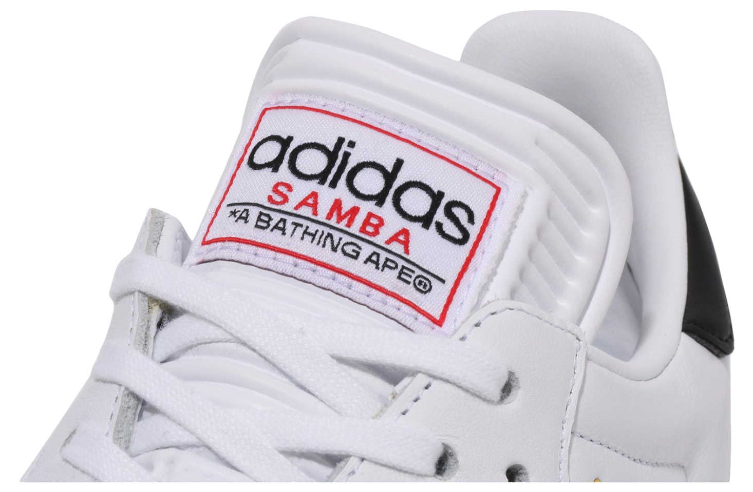 Bape X Adidas White / Black / White