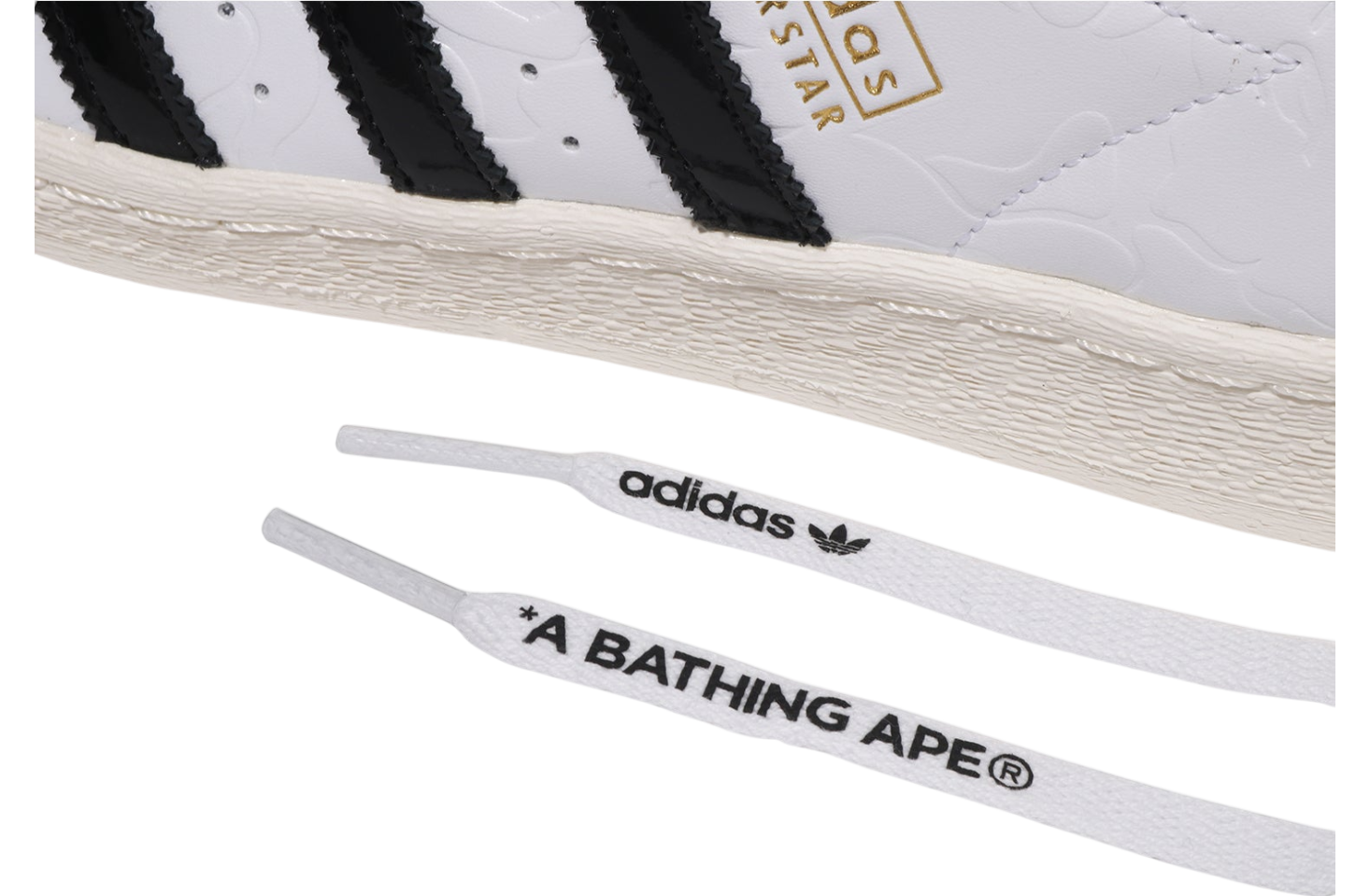 Bape X Adidas Wmns White