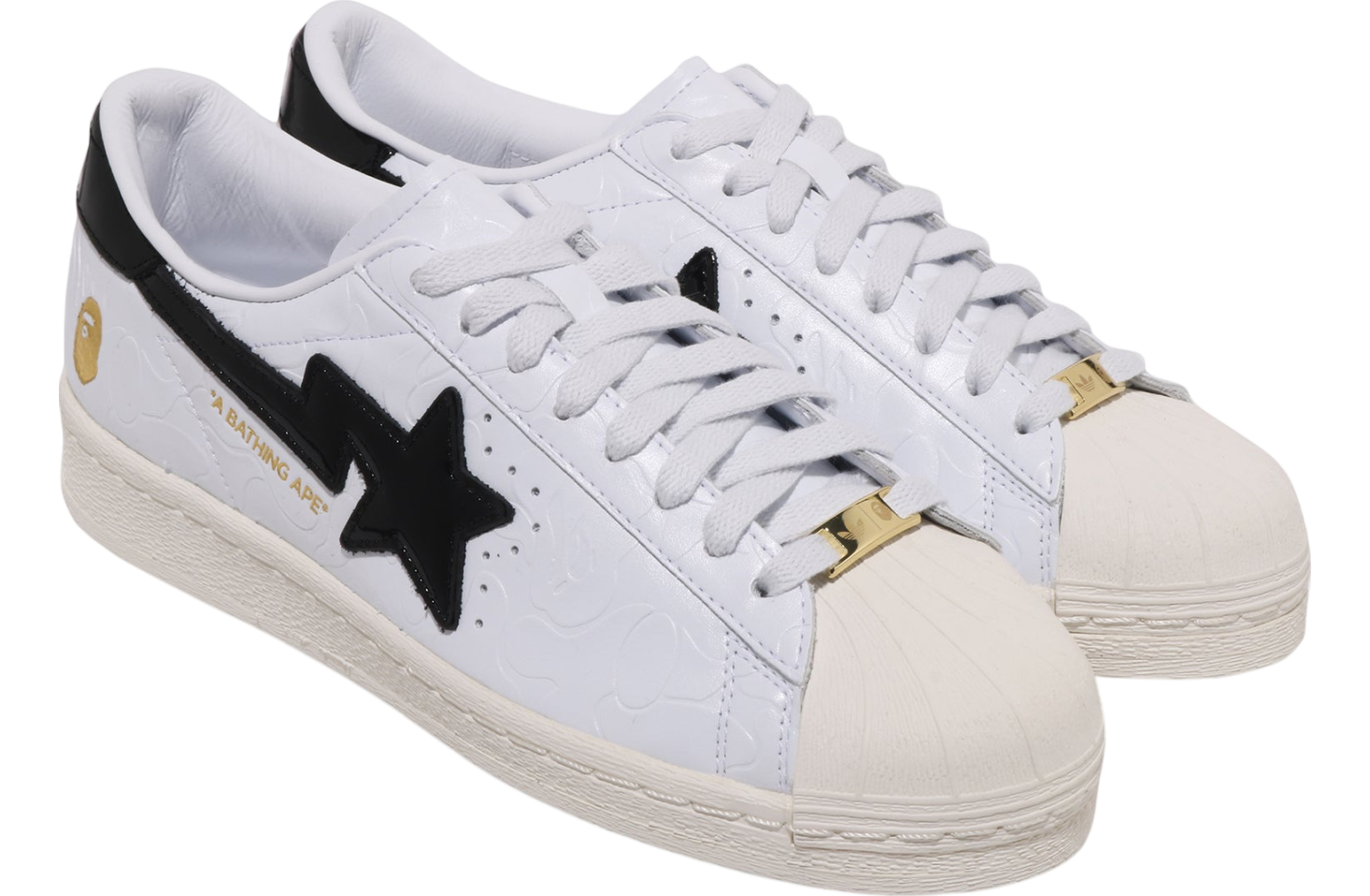 Bape X Adidas Wmns White