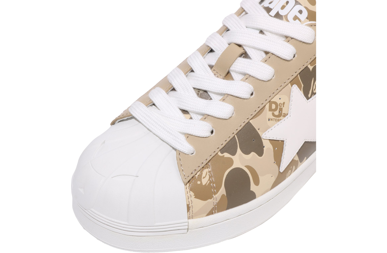 Bape X Def Jam Skull Sta Brown