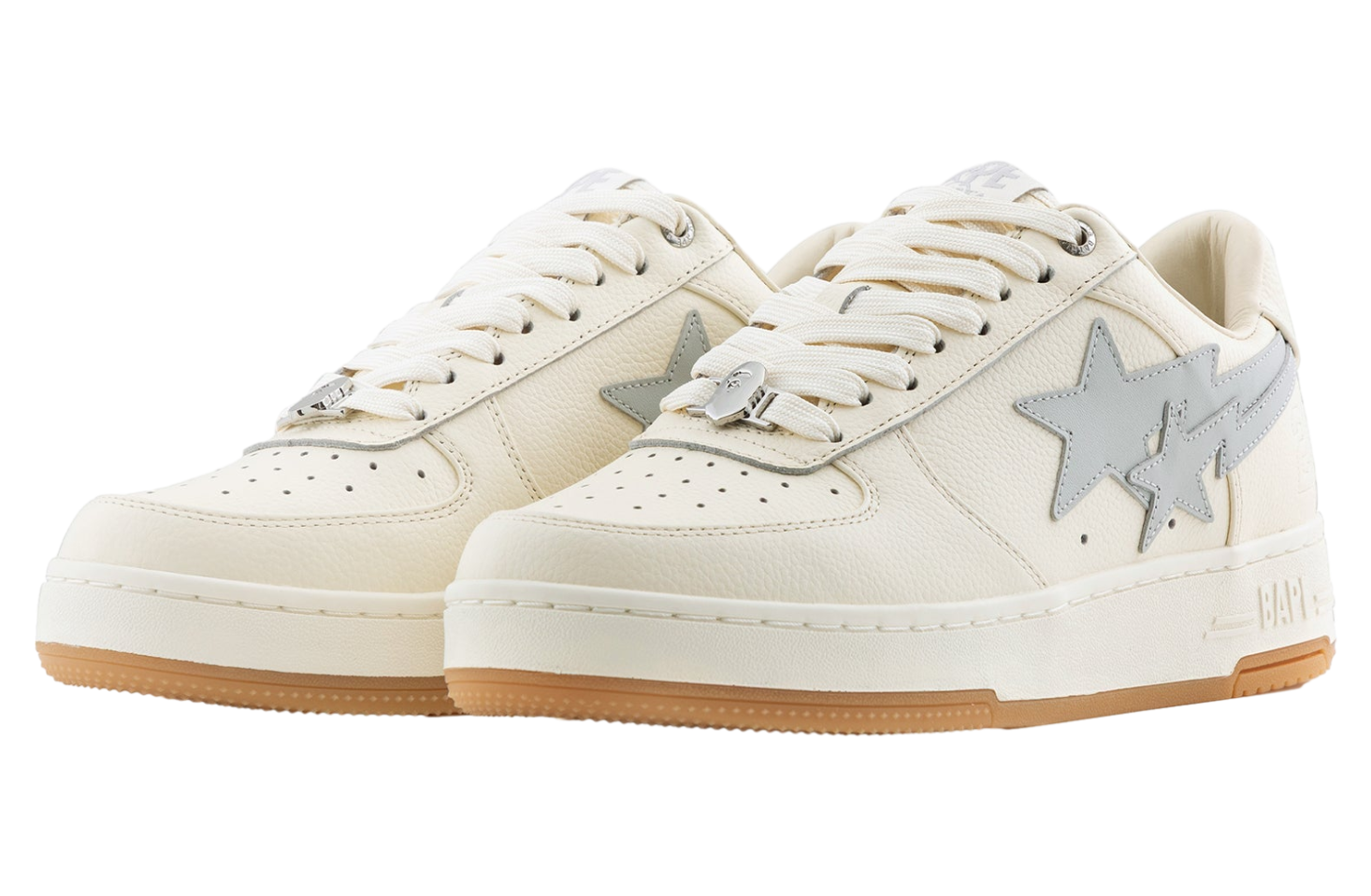 Bape X Highsnobiety Double Sta Bape Sta Ivory