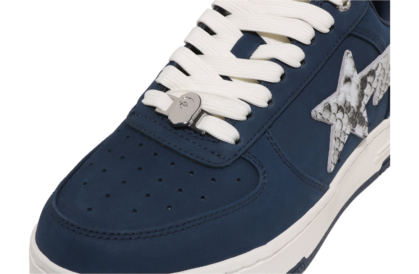 Bape X Just Don Bapesta-01 Navy
