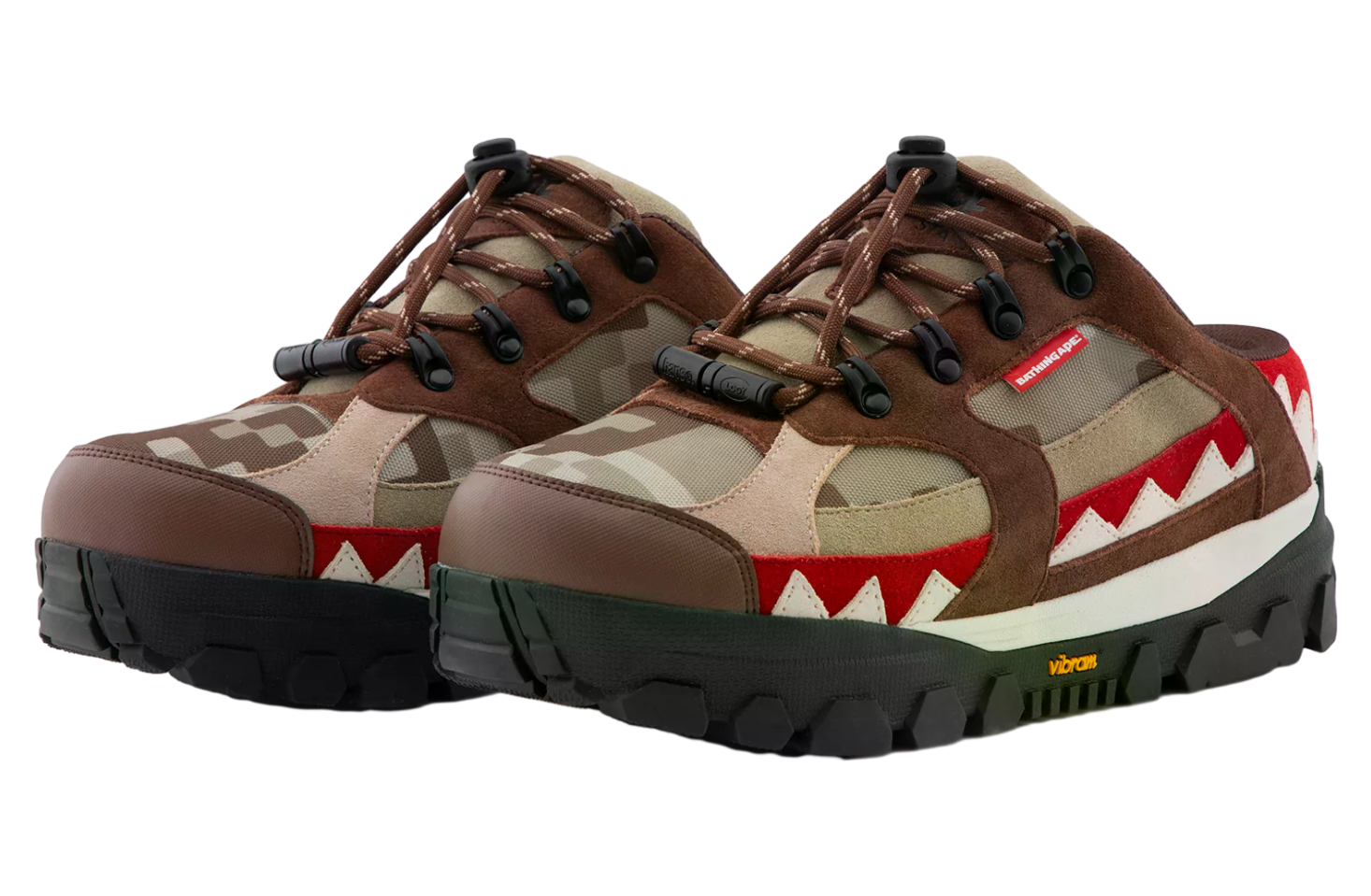 Bape X Kazuki Kuraishi Show Clog Sta WMNS Beige
