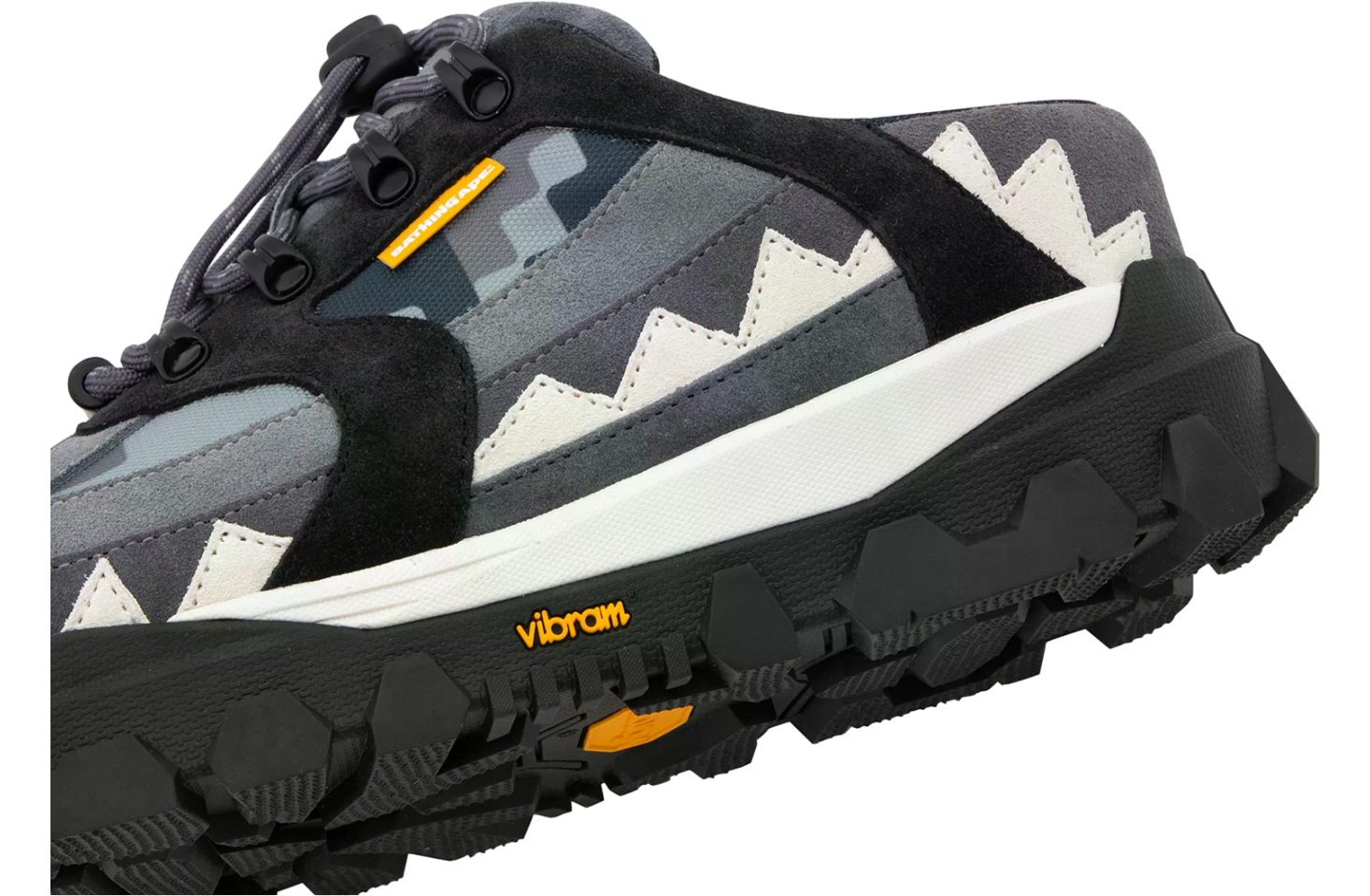 Bape X Kazuki Kuraishi Show Clog Sta WMNS Gray