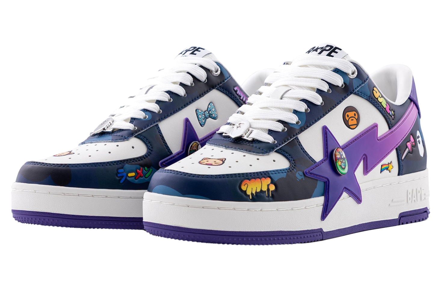 Bape X Mr. Bape Sta OS #1 Blue