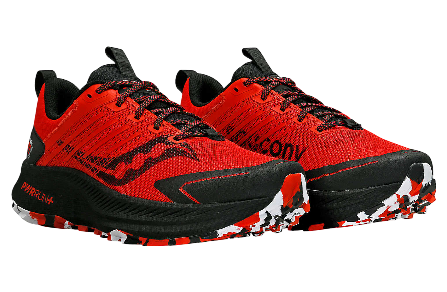 Black Men Run X Saucony Ride Tr2 Red Black