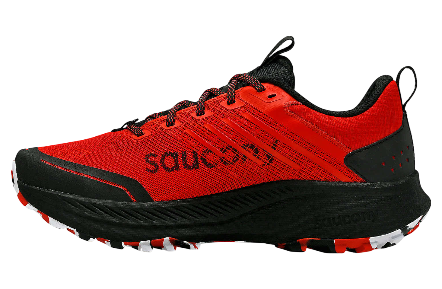 Black Men Run X Saucony Ride Tr2 Red / Black