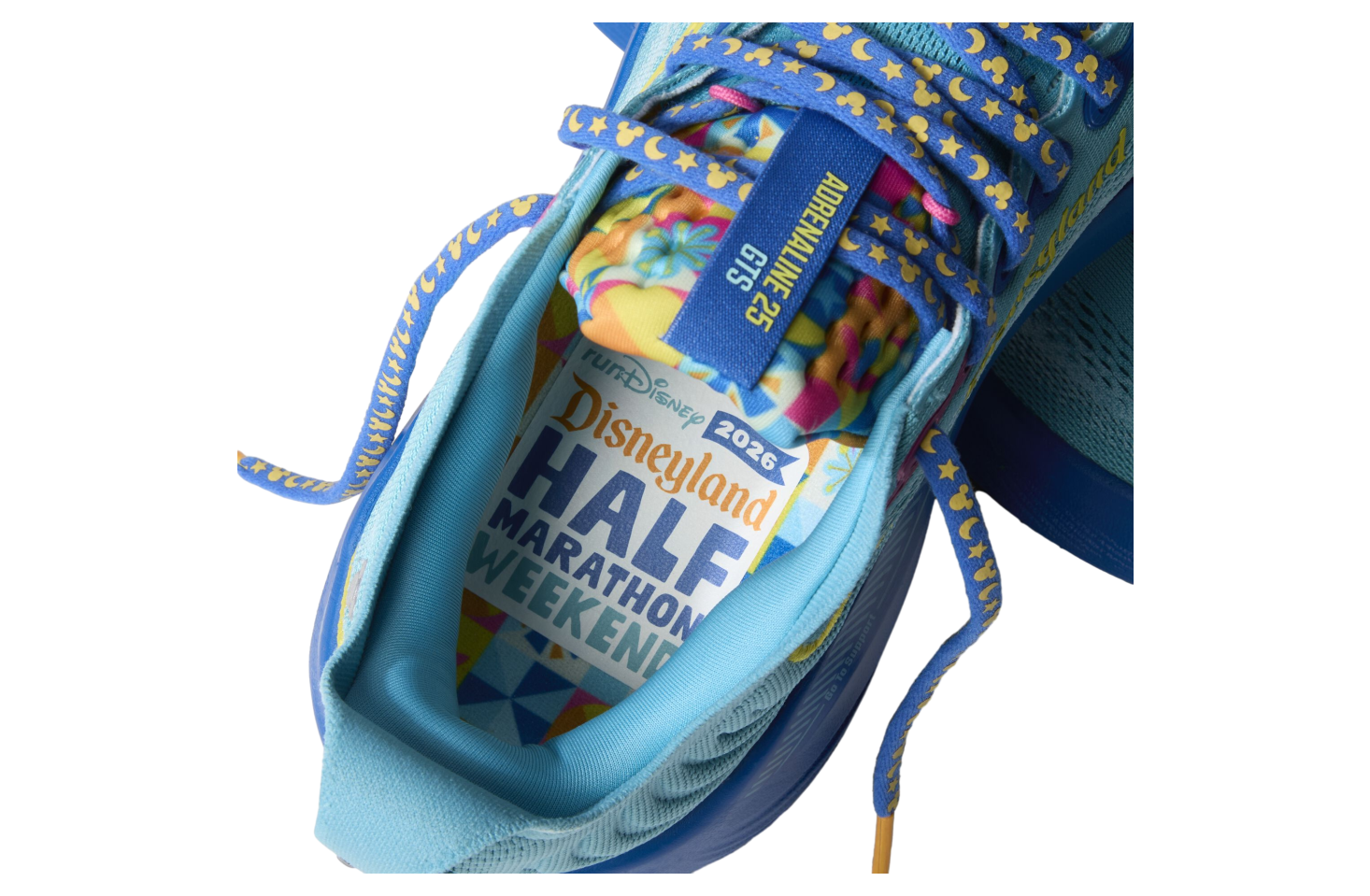 Brooks Adrenaline Gts 25 Rundisney DL WMNS Blue / Yellow