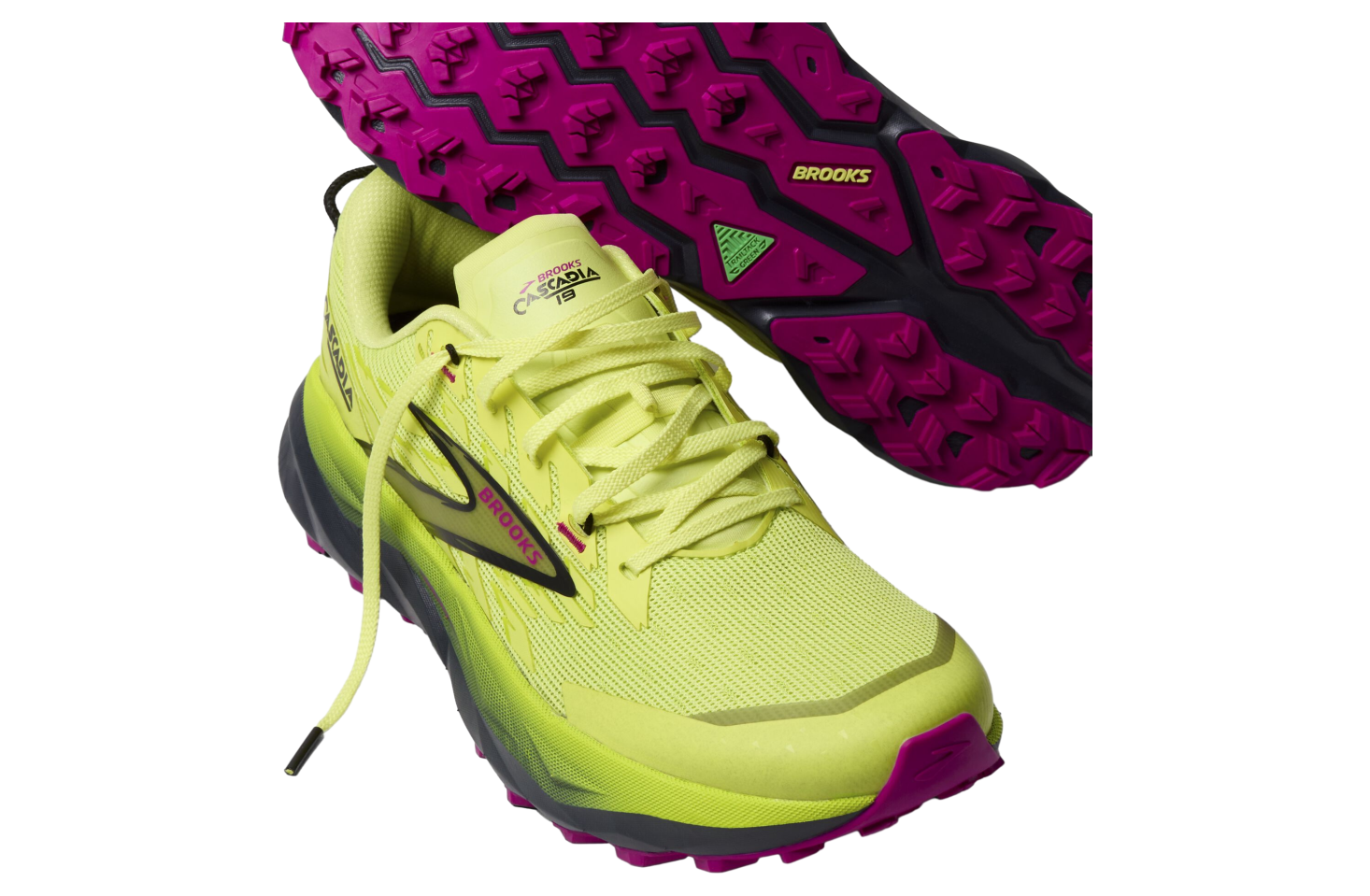 Brooks Cascadia 19 WMNS Sunny Lime / Black