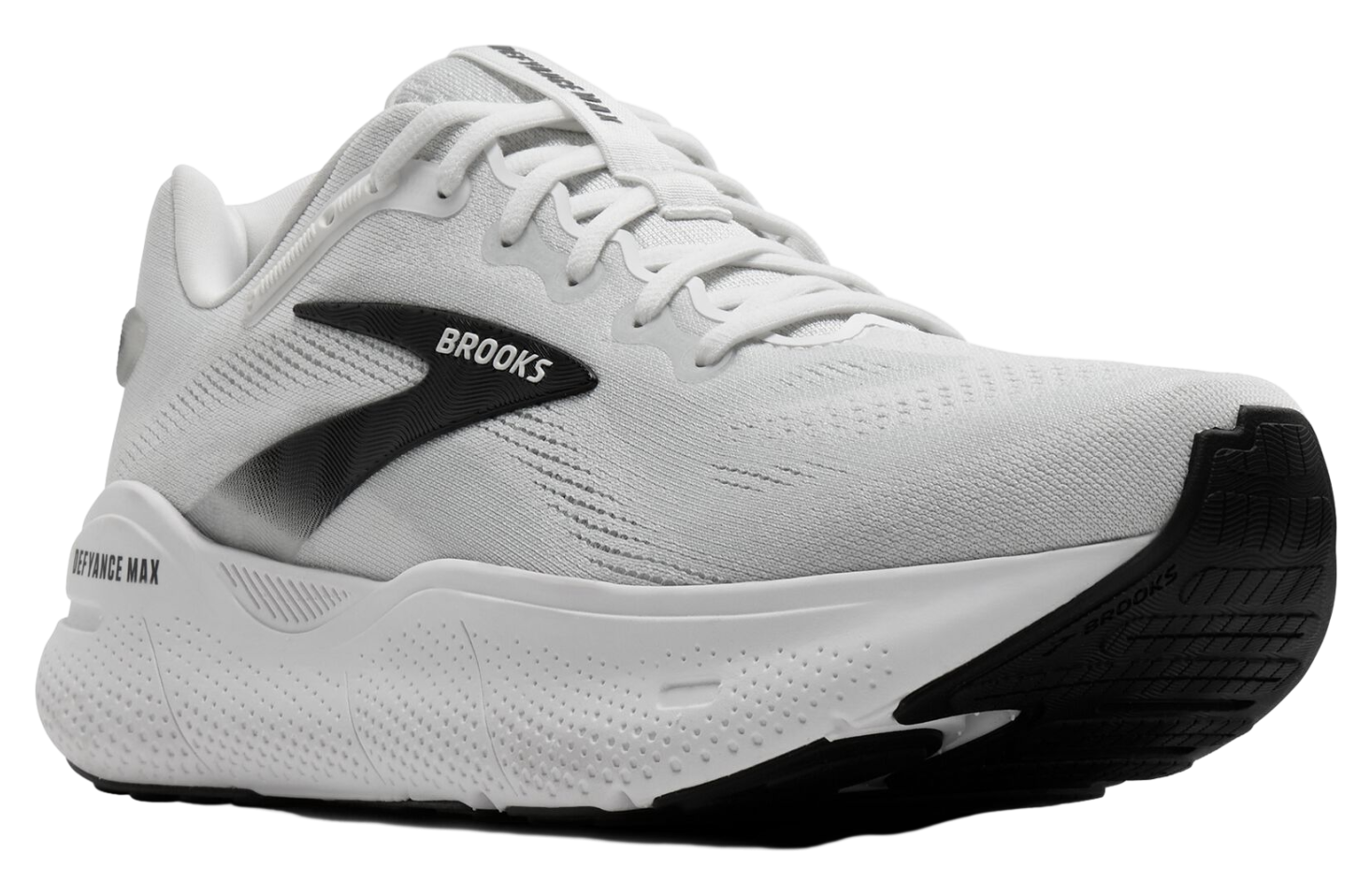 Brooks Defyance Max Bright White / Oyster