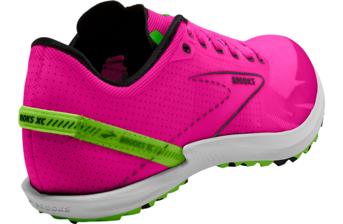 Brooks Draft XC Spikeless Pink Glo / Green