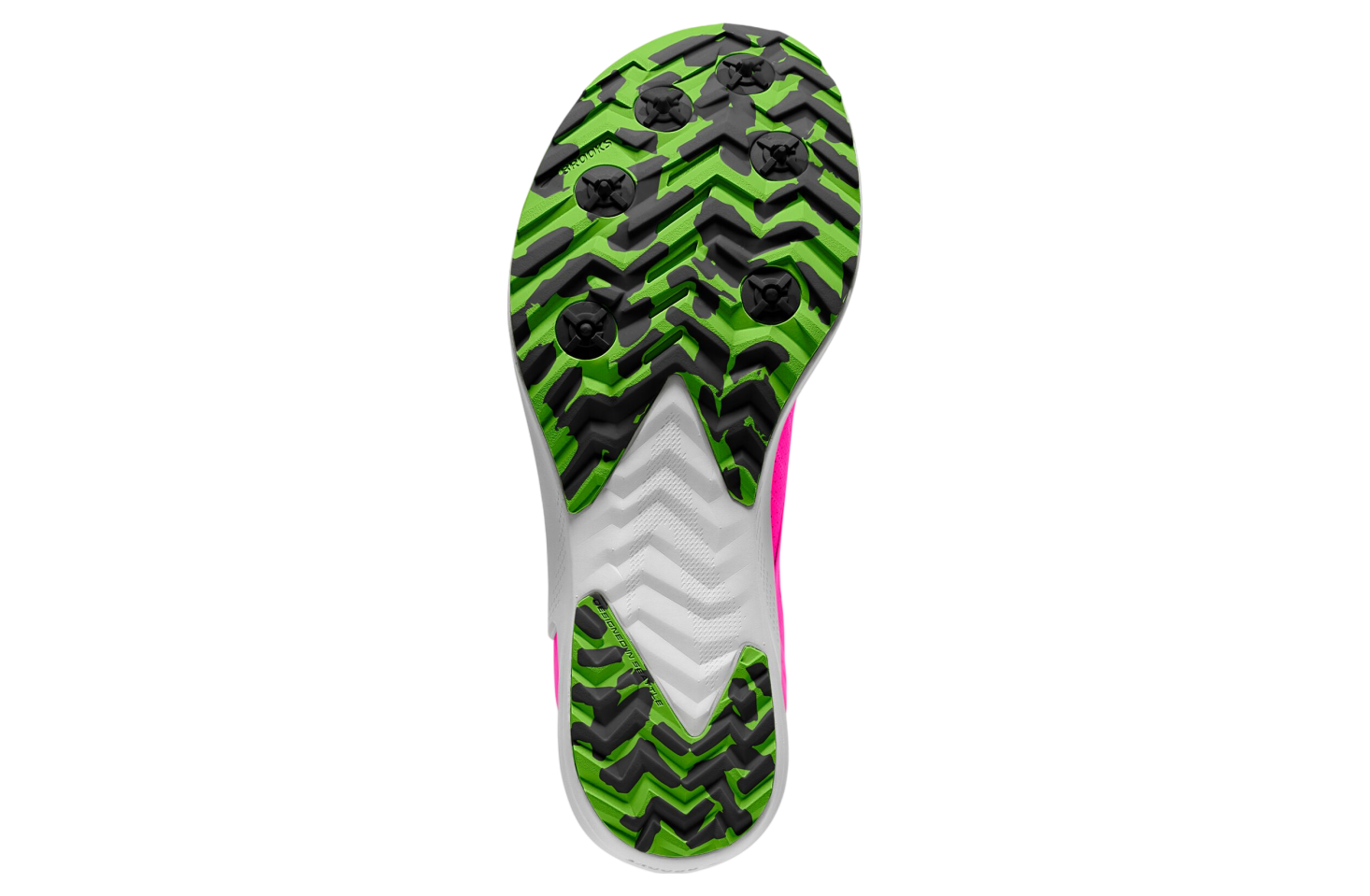 Brooks Draft XC Spikeless Pink Glo / Green