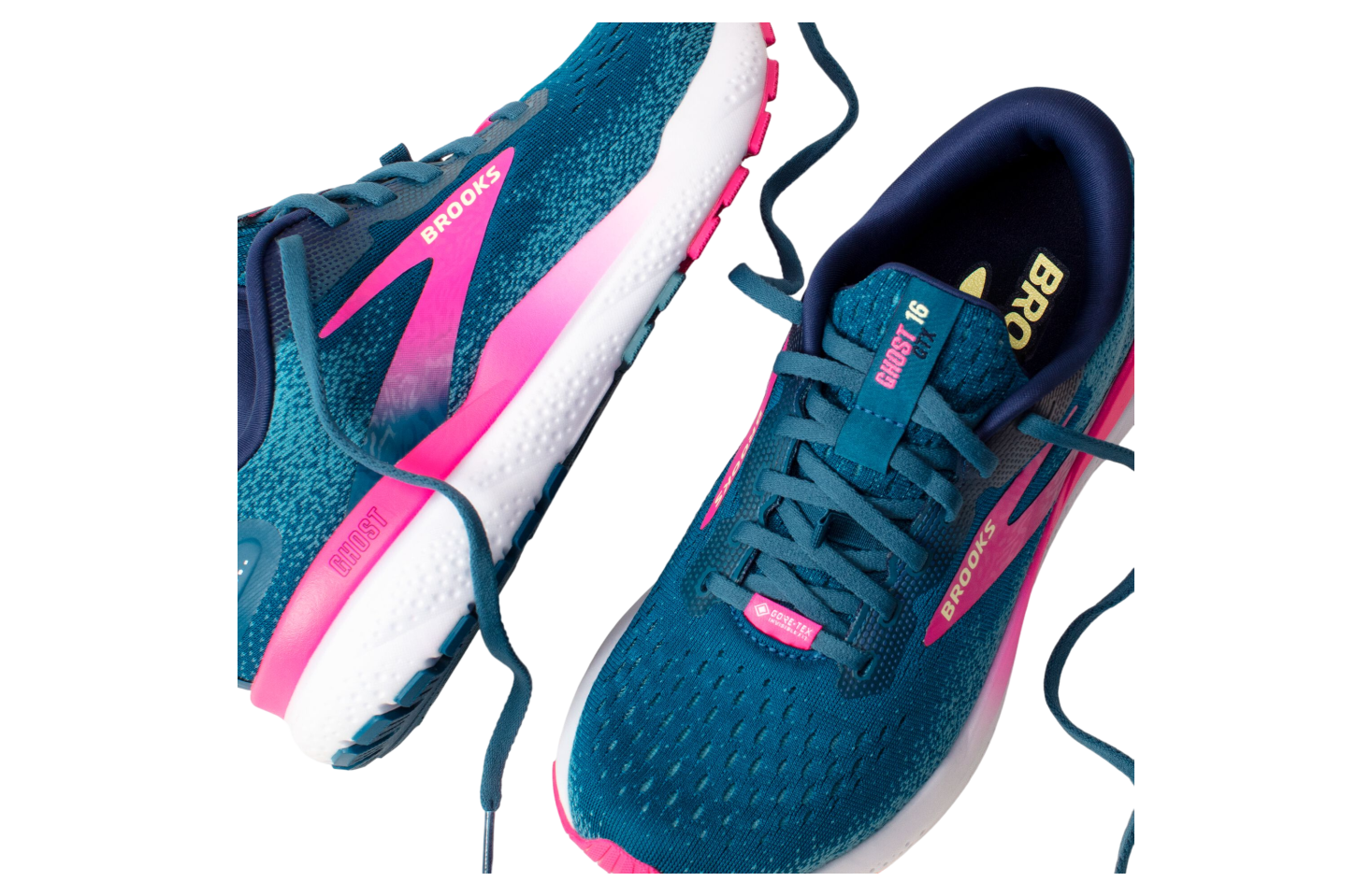 Brooks Ghost 16 Gtx WMNS Moroccan Blue / Pink