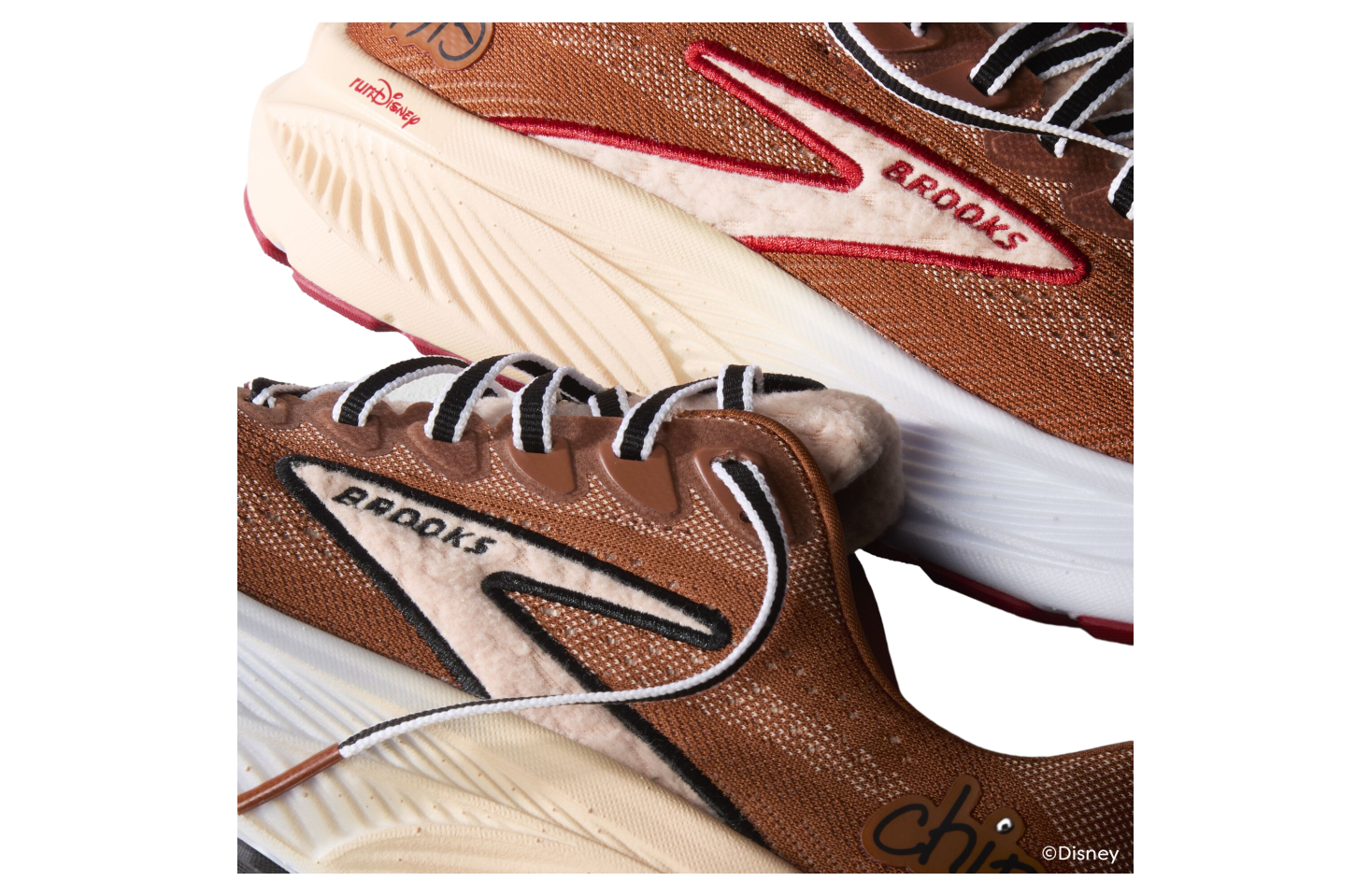 Brooks Ghost 17 Chip n Dale Brown / Tan