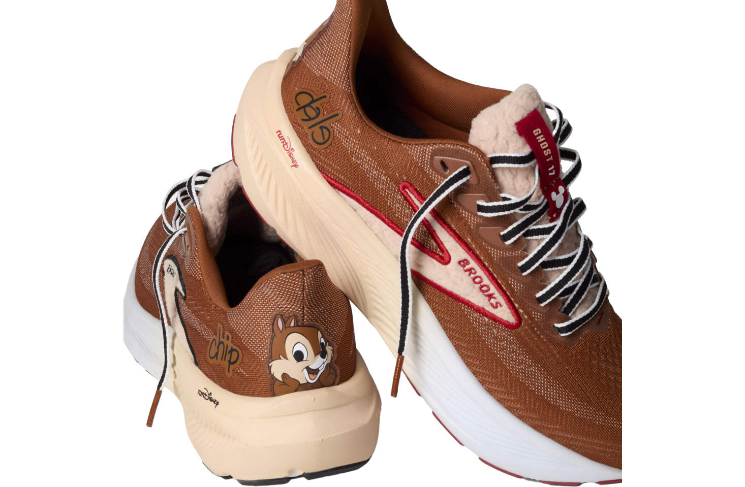 Brooks Ghost 17 Chip n Dale WMNS Brown / Tan