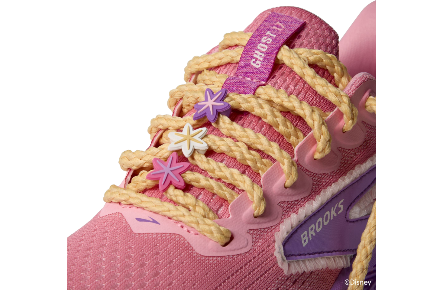 Brooks Ghost 17 Rapunzel Pink / White