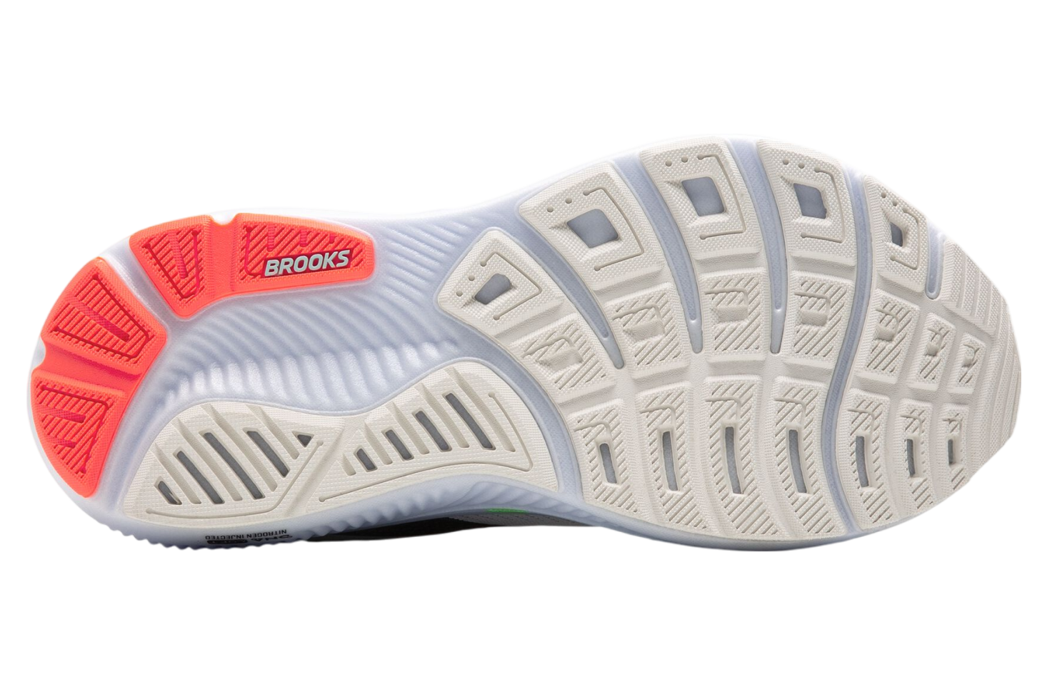 Brooks Ghost 17 White / Pink Clay