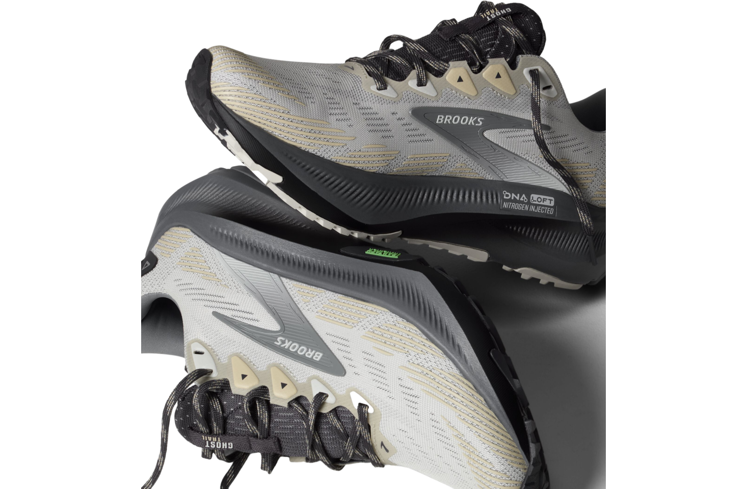 Brooks Ghost Trail Gray / Bleached Sand