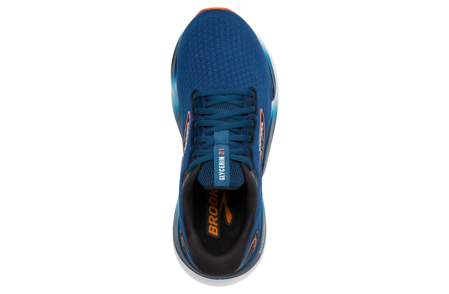 Brooks Glycerin 21 Blue Opal / Black / Nasturtium