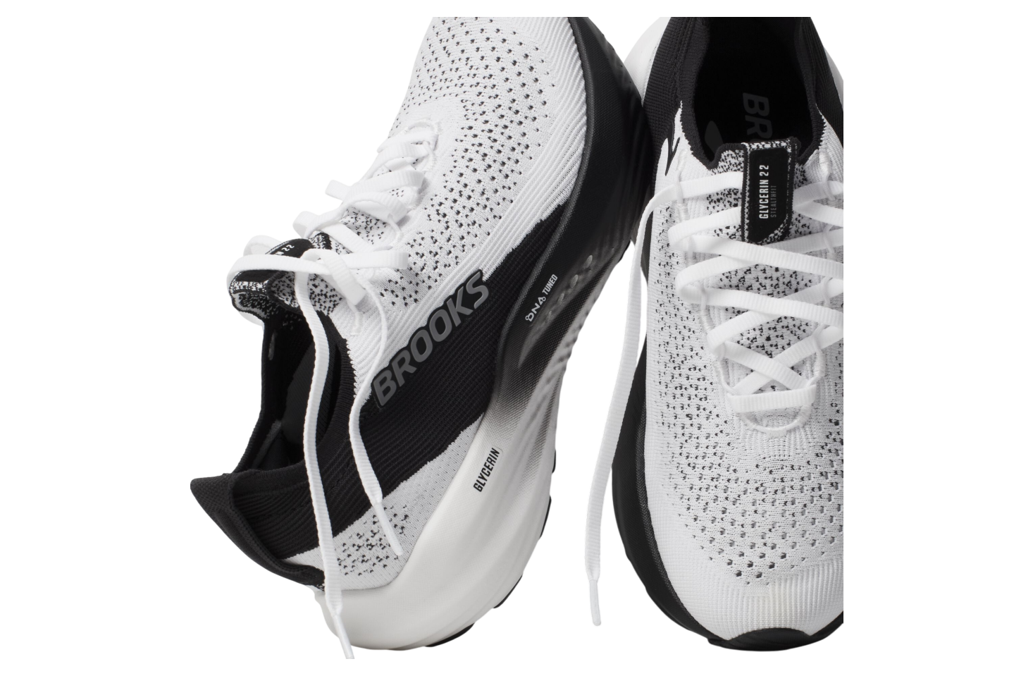 Brooks Glycerin Stealthfit 22 WMNS White / Grey