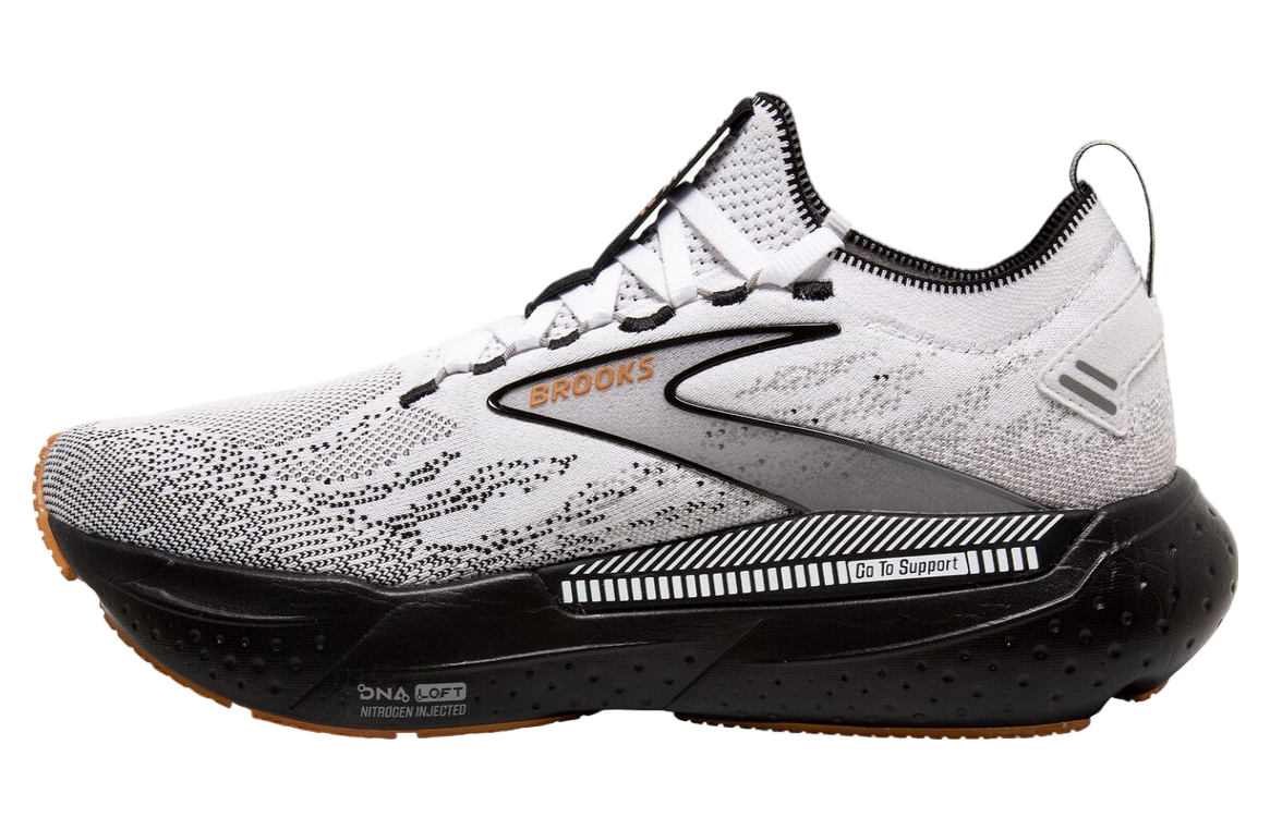 Brooks Glycerin Stealthfit Gts 21 White / Grey