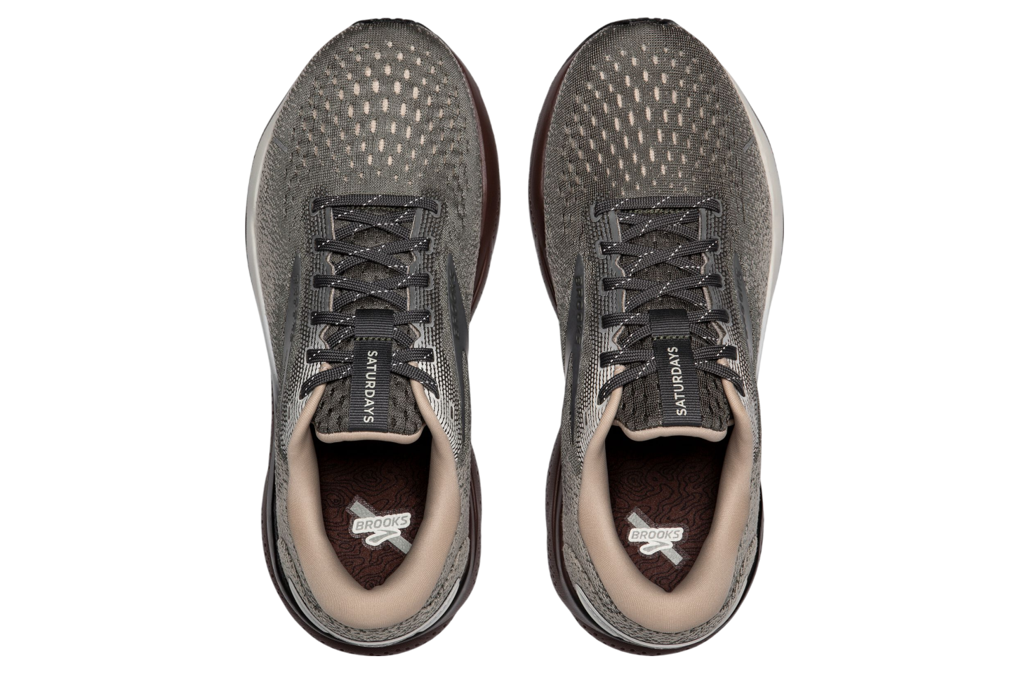 Brooks Saturdays x Ghost 16 Grey / Fondue