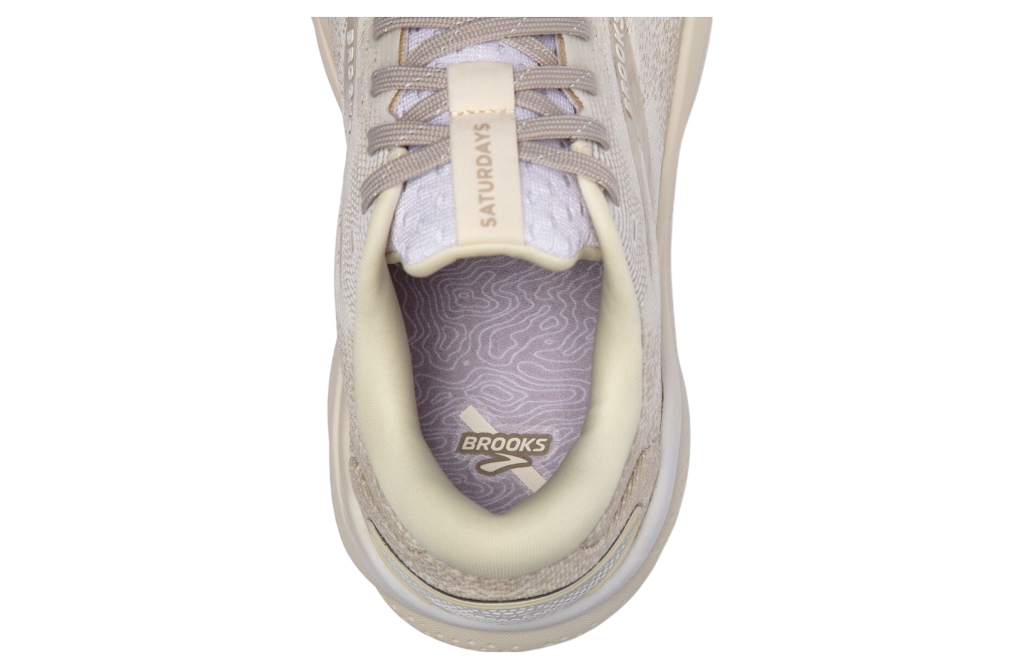 Brooks Saturdays x Ghost 16 WMNS Pristine / Grey