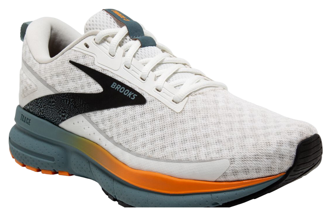 Brooks Trace 3 White / Orange