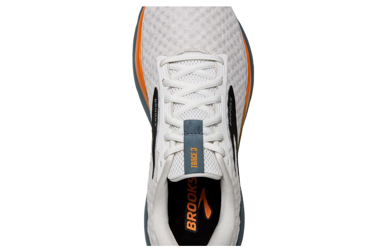 Brooks Trace 3 White / Orange