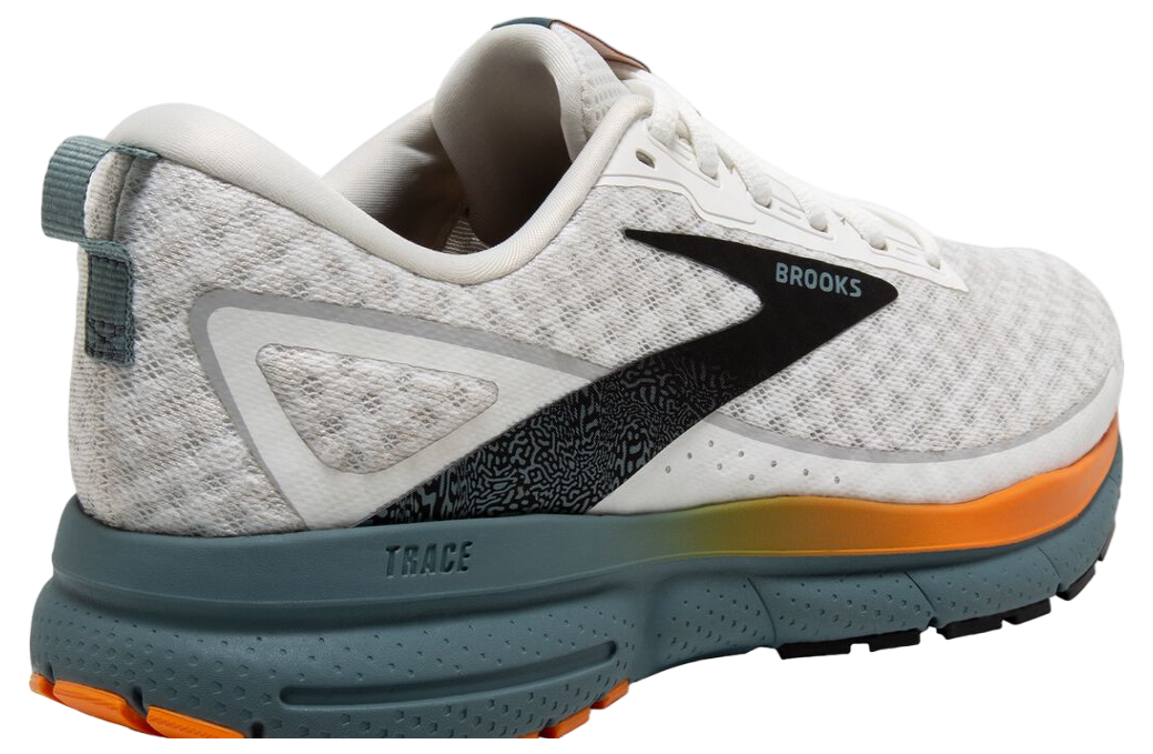 Brooks Trace 3 White / Orange