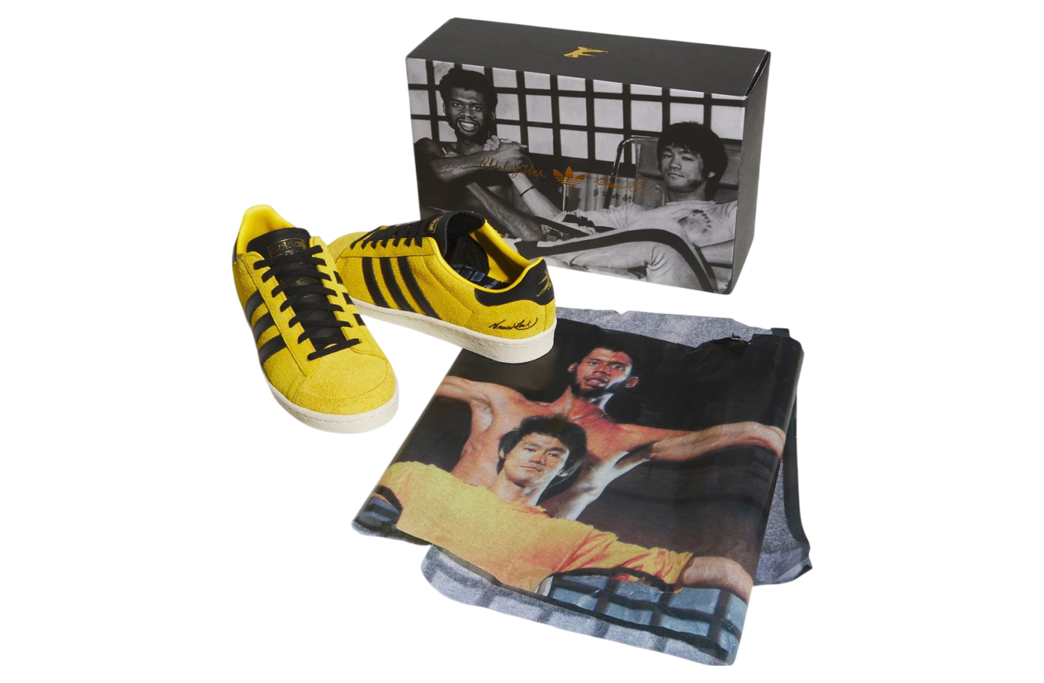 Bruce Lee X Adidas Jabbar Low Yellow / Black