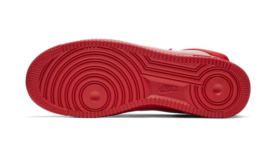 air force one foamposite red