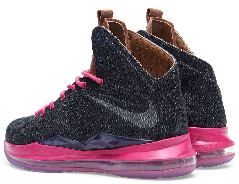 lebron 10 ext denim