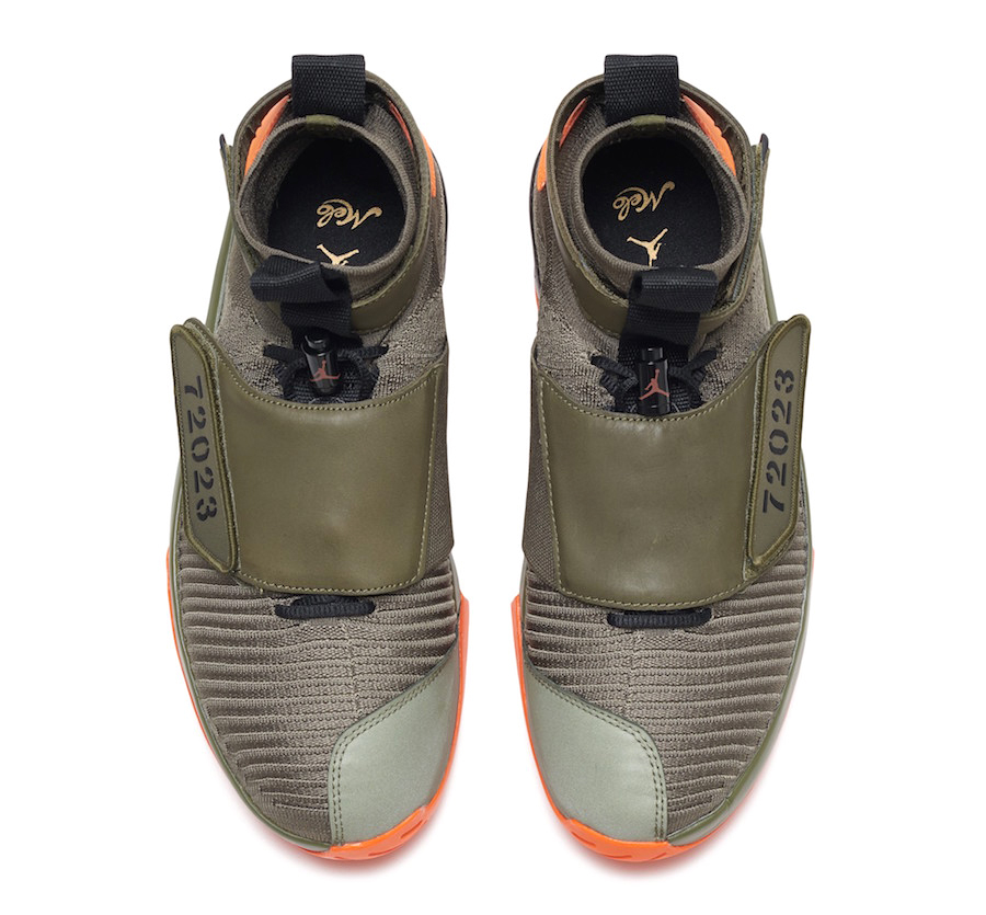 Carmelo Anthony x Rag & Bone Air Jordan 20 Flyknit Medium Olive BQ3271-200