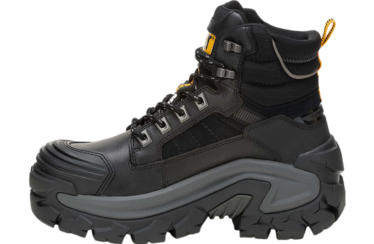 Caterpillar Invader Max Waterproof Work Boot Black