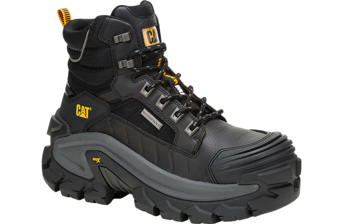 Caterpillar Invader Max Waterproof Work Boot Black