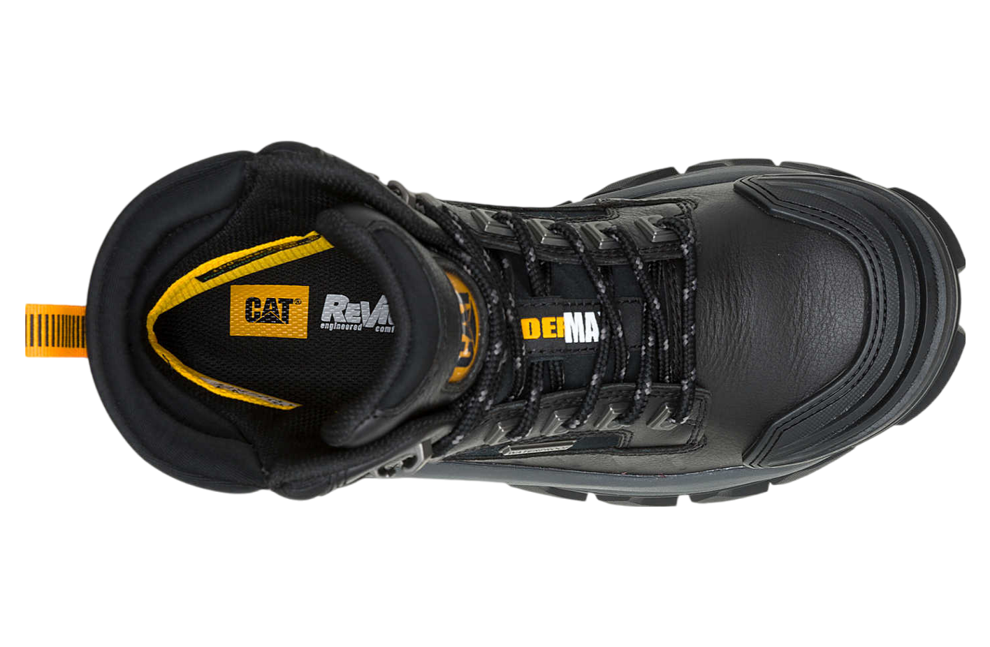 Caterpillar Invader Max Waterproof Work Boot Black