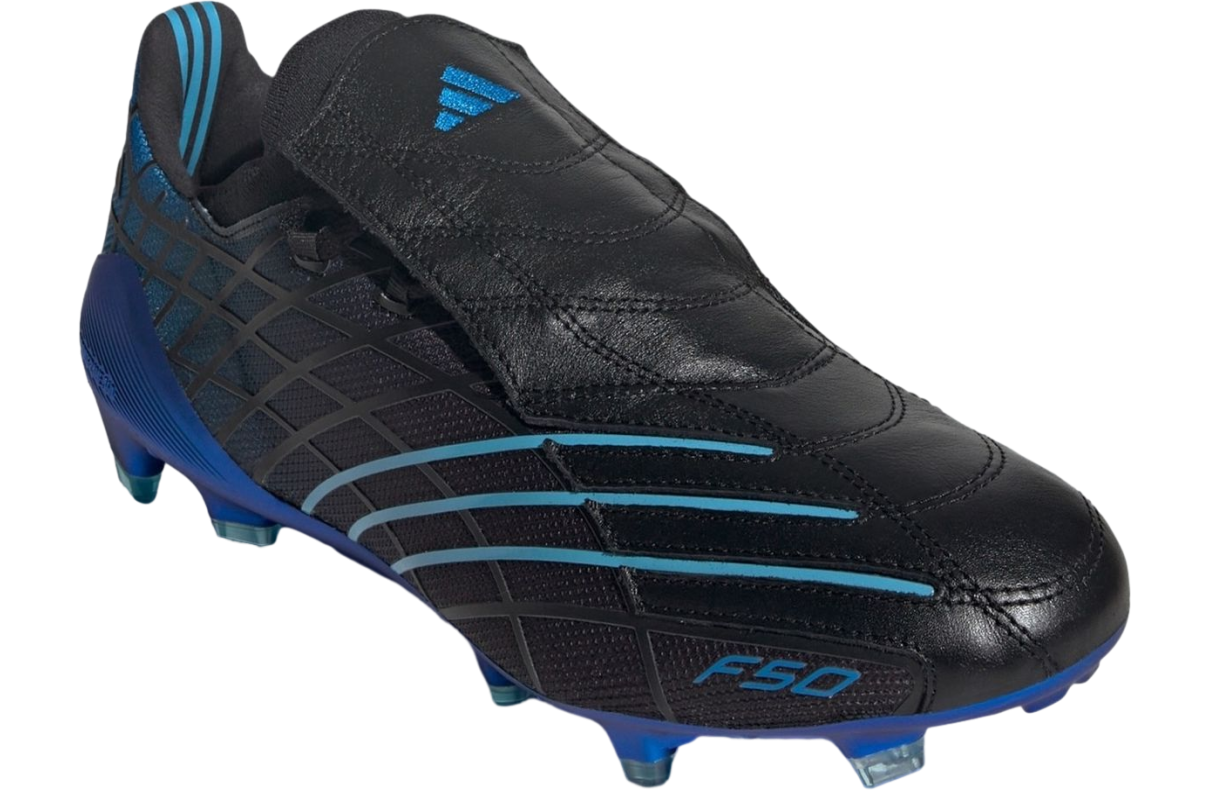 Cissé Helps Usher X Adidas F50 Spider Elite Blue Rush