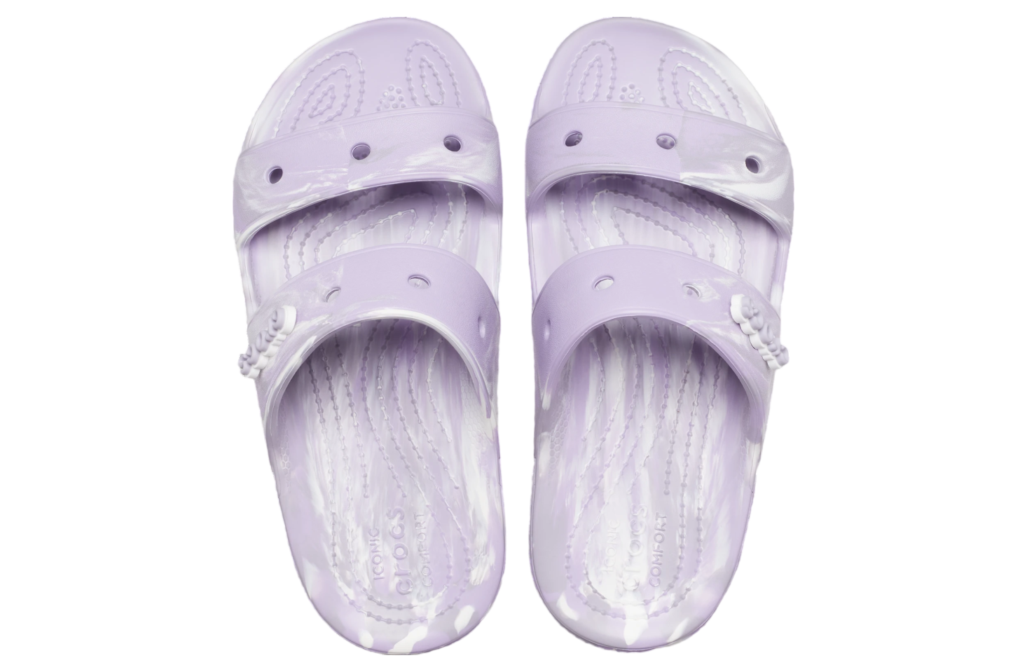 Classic Crocs Marbled Sandal Lavender / Multi