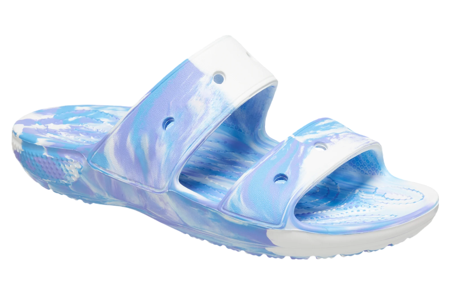 Classic Crocs Marbled Sandal White / Oxygen