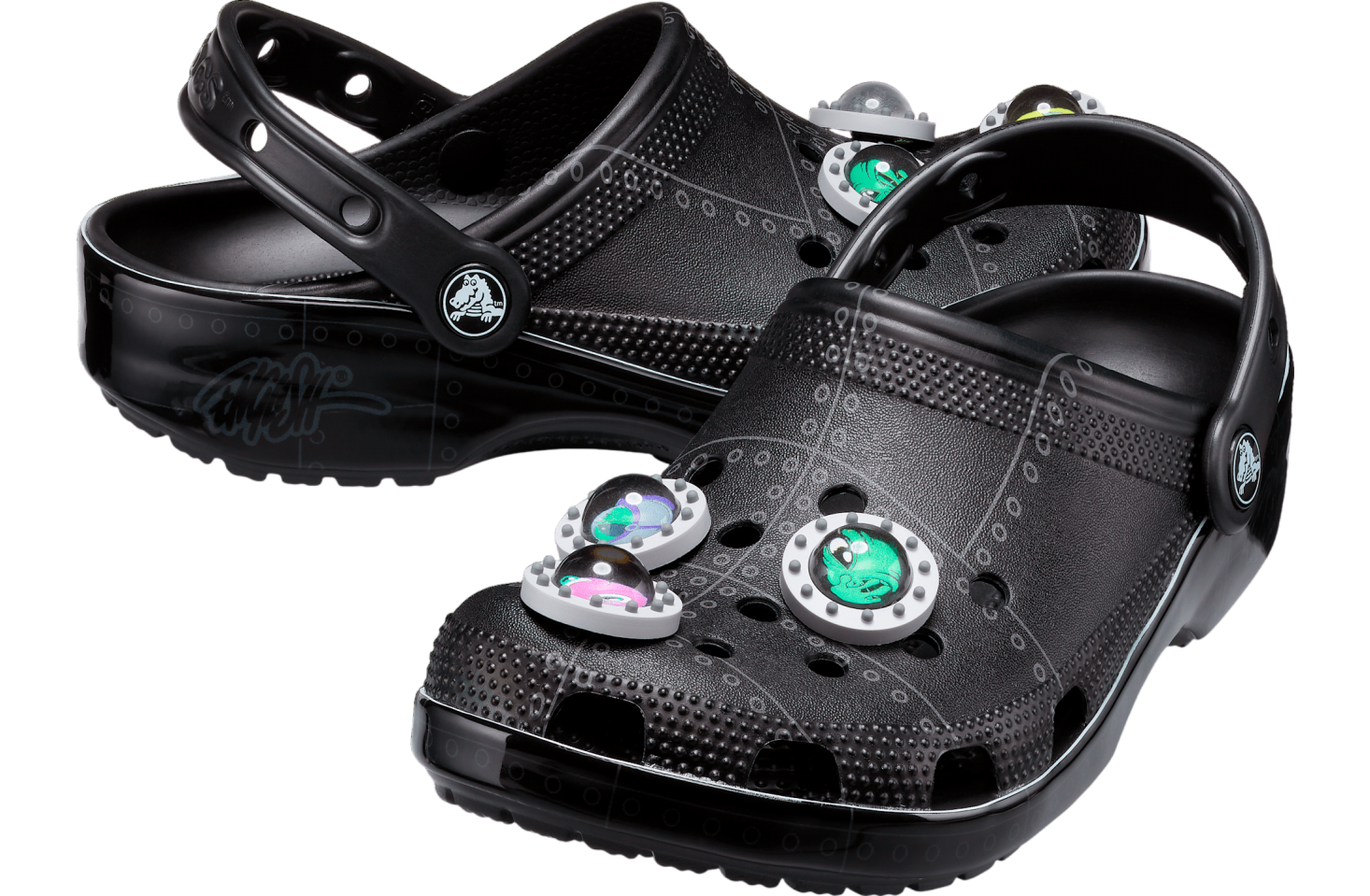 Classic Crocs x Ron English Clog Black