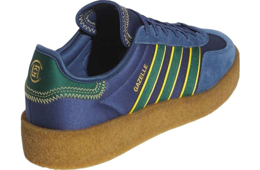 Clot x Adidas Gazelle Silk Night Marine / Collegiate Green
