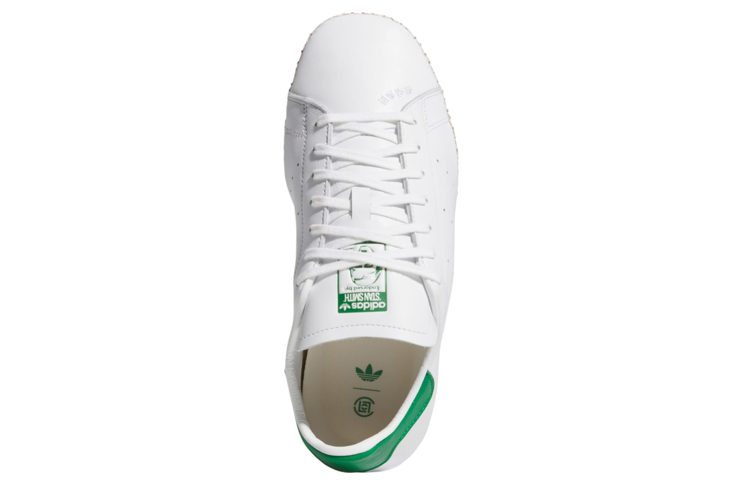 Clot X Adidas Stan Smith Espadrille Cloud White / Green