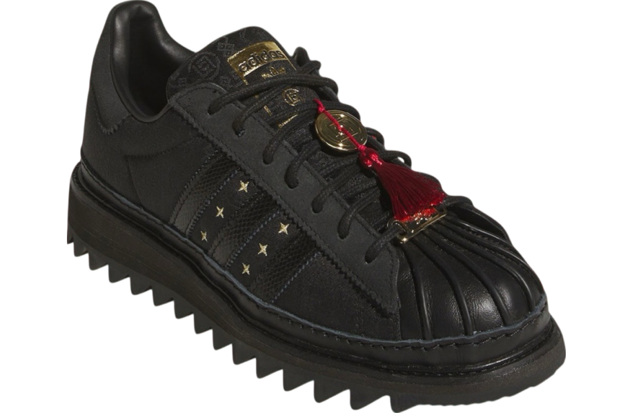 Clot x Adidas Superstar Chinese New Year Core Black / Carbon Black