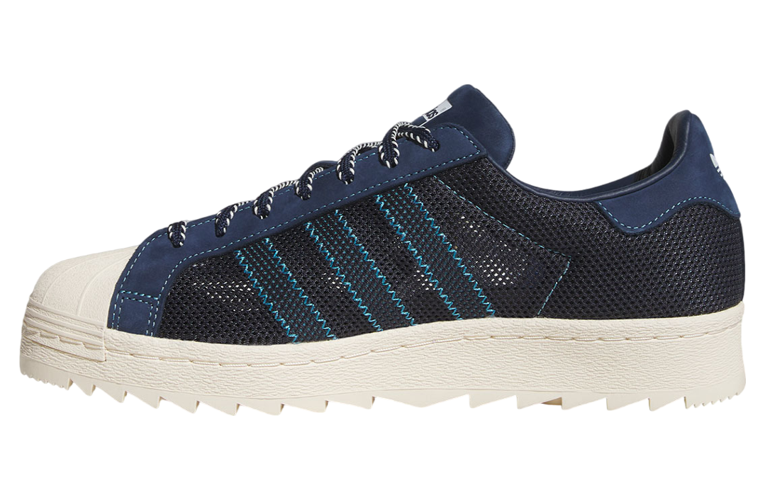 Clot x Adidas Superstar Night Indigo / Cream