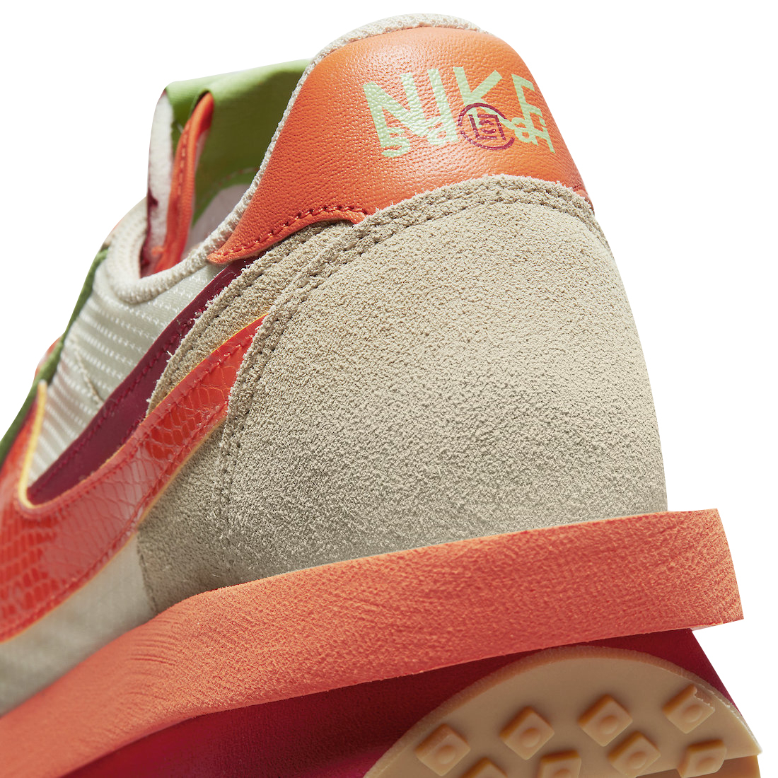 Clot x Sacai x Nike LDWaffle Orange Blaze DH1347-100 - KicksOnFire.com