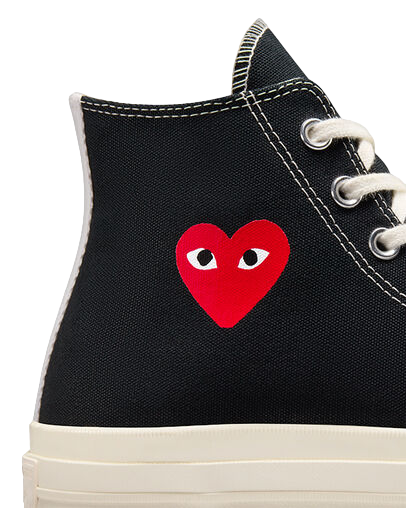 COMME des GARÇONS x Converse Chuck 70 High Black